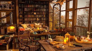 🍂 Relaxing Autumn Season at Café Shop Bookstore - Smooth Jazzhop For Relaxation, Read and Work by Jazzy Café 2,803 views 7 months ago 11 hours, 52 minutes
