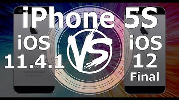 iPhone 5S : iOS 12 Final vs iOS 11.4.1 Speed Test (Build 16A366)