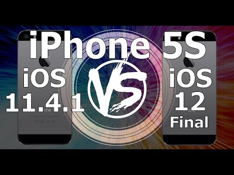 iPhone 5S : iOS 12 Final vs iOS 11.4.1 Speed Test (Build 16A366)