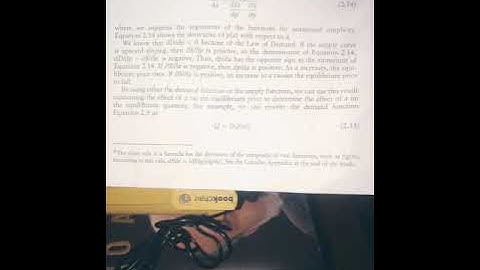 ME 2.4 comparative statics with small