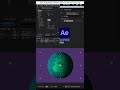 Fake 3D, real depth Learn this CC Sphere trick in after effects #shorts #aftereffects #motionboss