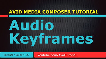 Avid media composer 20 - Audio Keyframes