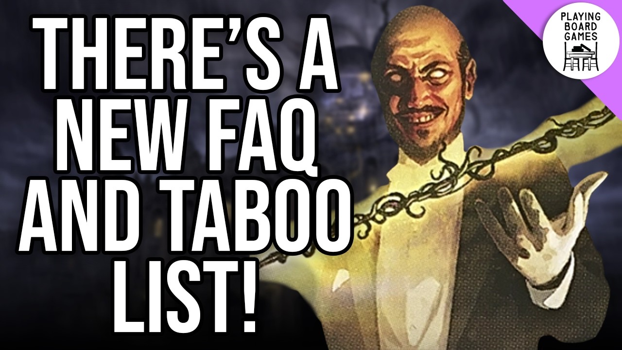arkham horror card game taboo list Printable Cards V2.5 (Feb 2026) Youll find Chaos Compiled Rules Reference | BoardGameGeek