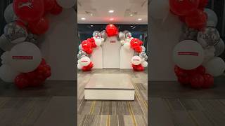 Corporate Backdrop  #balloonarch #balloongarland #balloons #balloondecor #balloonbackdrops