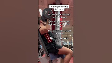 Progressive overload explained #gym