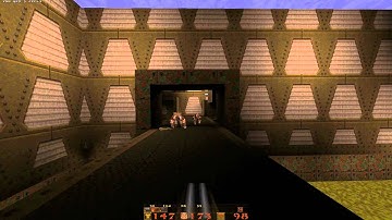 Quake - E3M1 - Termination Central (Nightmare, 100% kills & secrets)