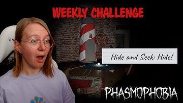 0 Sanity Lighthouse Hide and Seek Games | Phasmophobia Weekly Challenge #2