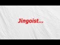 Jingoist (CodyCross Crossword Answer)