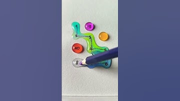 Challenge to draw a straight line connecting the numbers from 1👉10 #iqtest #drawing #games #shorts