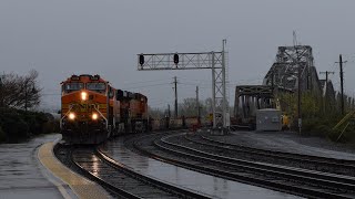 NS 4449, and LOTS of BNSF Dash 9s! Vancouver, Washington