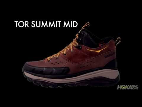 hoka one one tor summit mid wp