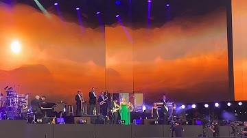 Celine Dion Flying on my own London Hyde Park