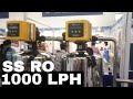 SS RO PLANT 1000 LPH FULL AUTOMATIC
