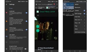 Omni*Web: Using Monocles Android Browser with I2P (Invisible Internet Project) router on Omni*Web screenshot 1