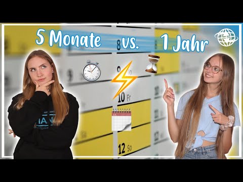 5 Monate vs. 1 Jahr - Wie lange ins Auslandsjahr? Paulina vs. Diana | X-CHANGE