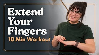 Increase Finger Extension After Stroke - 10 Min Workout