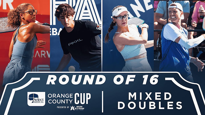 Irvine/Tardio v Todd/Daescu at the Select Medical Orange County Cup
