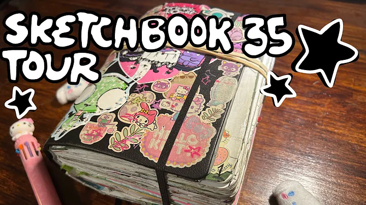 THE BRICK: My Thickest Sketchbook EVER — Sketchbook 35 Tour !!!!