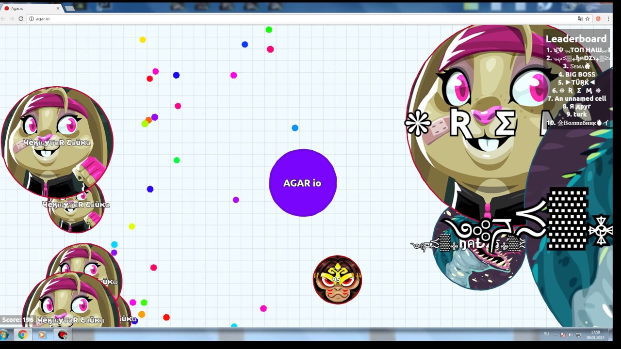 играю в агарио - YouTube