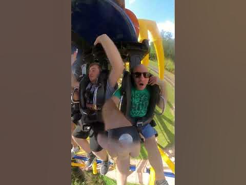 The day the harness came lose on a roller coaster with @coasterwolf0108