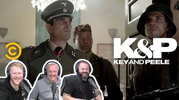 Key & Peele - Awesome H*tler Story REACTION!! | OFFICE BLOKES REACT!!