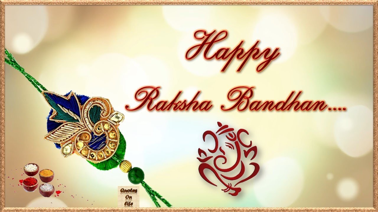 Raksha Bandhan animated video greetings with quotes on life, happy raksha bandhan wishes greetings,