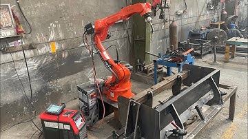 YASAKA robot welding in agriculture equipments | | caltivator welding by robot