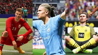 ERLING HAALAND IN EVERY FIFA (17-24)