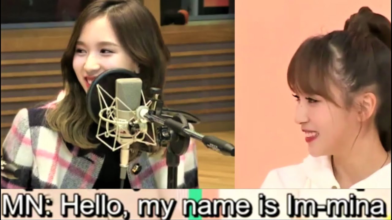 Twice (트와이스) Nayeon saying IM MINA | Minayeon | 미나연