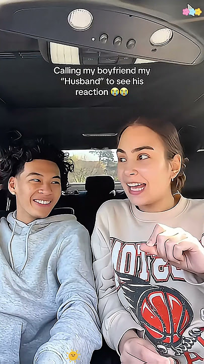 Calling my boyfriend my “husband ”#funny #funnyprank #youtube #prankideas #comedy