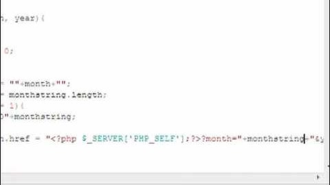 PHP MYSQL Event Calender Tutorial Part 5_1 : Inserting Forms onto the Calender Page
