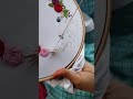 How to learn back stich!🪡 #needlework #embroidery #hoopartembroidery