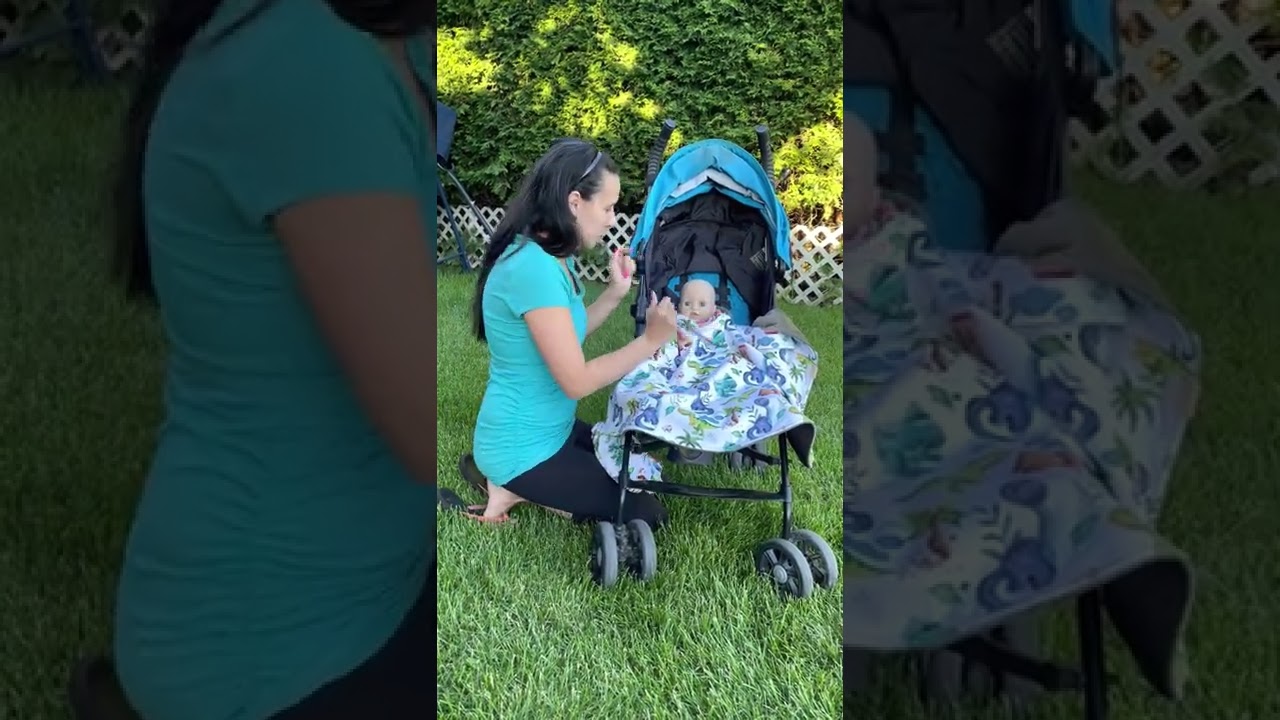 Comment utiliser le poncho pour l'auto en poussette