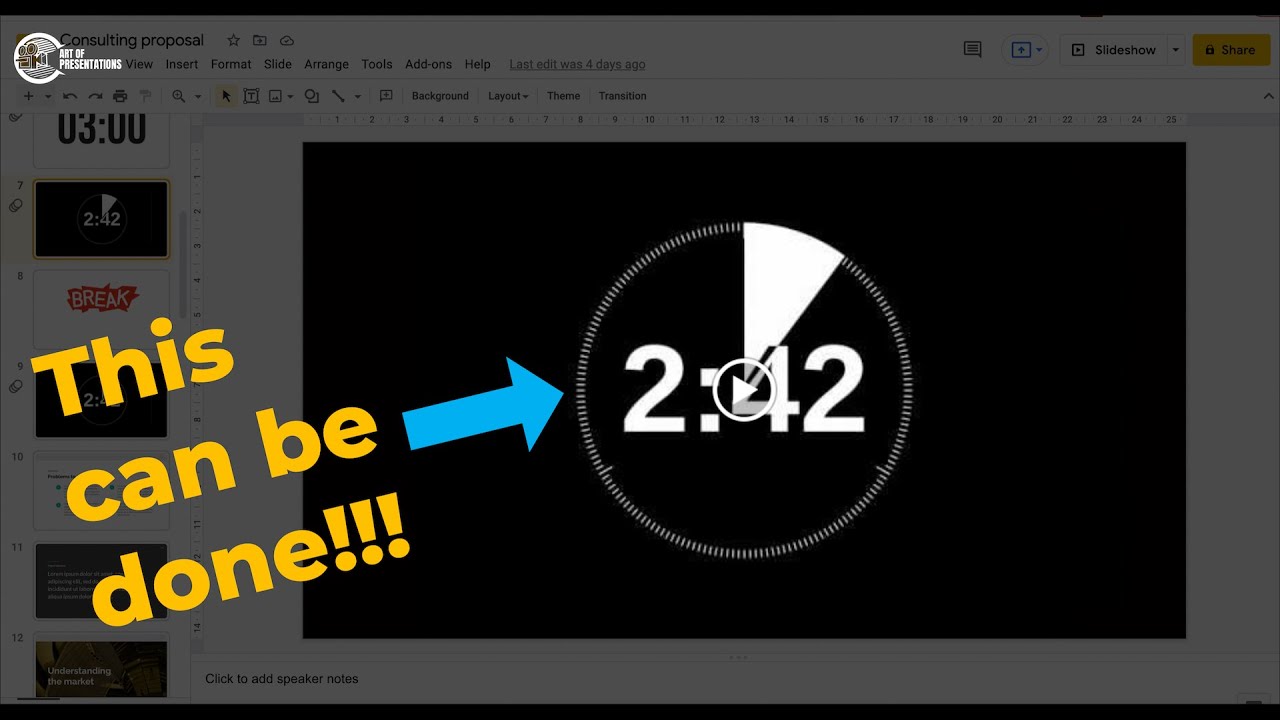 how-to-insert-a-timer-in-google-slides-and-customize-it-youtube