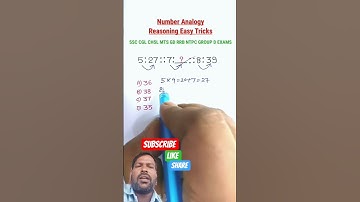 🔥 Number Analogy Reasoning short tricks 🔥| RRB NTPC ALP TECH GROUP D| #deepaksir #shorts #reasoning