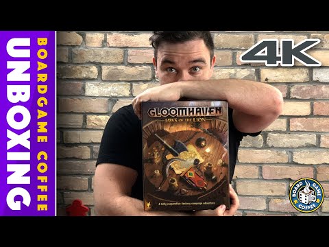 Gloomhaven: Jaws of the Lion 4K Unboxing