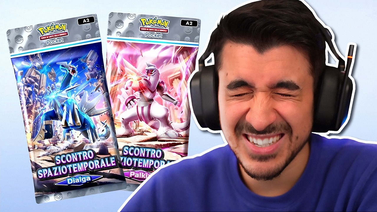 Ho aperto 72 BUSTINE di Scontro Spaziotemporale in POKEMON POCKET ...
