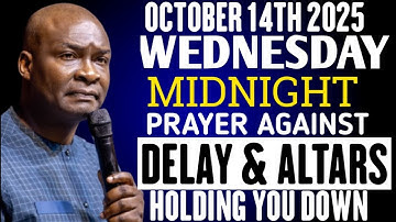 {Wednesday, 15th October 2025} Destroy Altars Stagnation & spirit of Delay | Apostle Joshua Selman