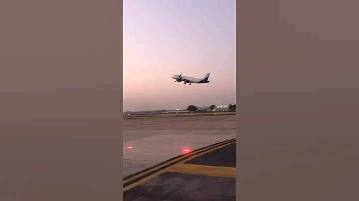 AirBus-320 Neo |IndiGo| #shorts #viral #trending #youtubeshorts  #indigo #takeoff #planespotting