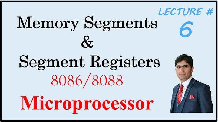 Memory Segments in 8086 Microprocessor and Segment Registers