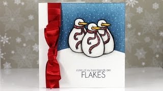 Masked Snowmen - Some Of My Best Friends Are Flakes - The Alley Way Stamps
