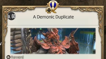Final Fantasy XIV The Far Edge of Fate - A Demonic Duplicate - Zurvan EX Unlock