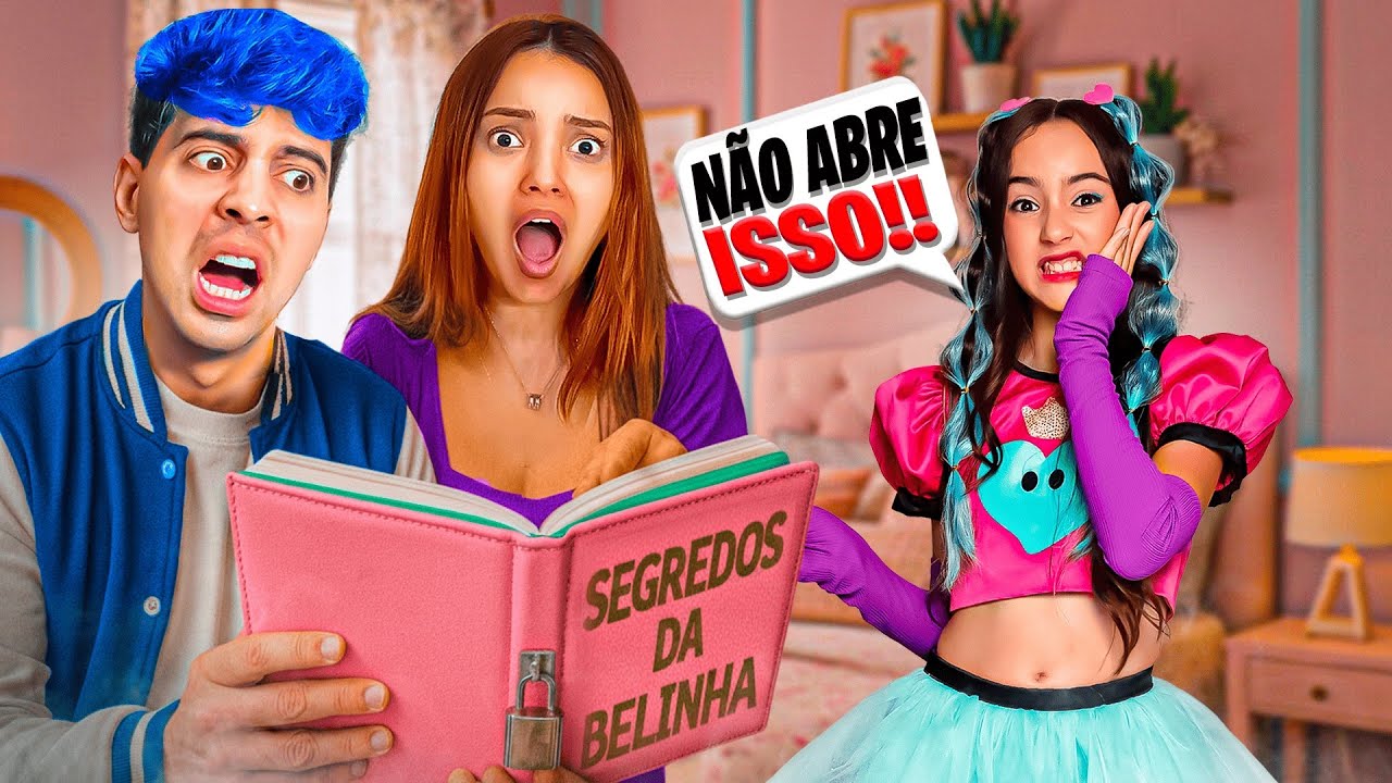 FIZ UMA INSPEÇÃO SECRETA NO QUARTO DA BELINHA!! ELA NOS ESCONDEU ISSO O TEMPO TODO!!