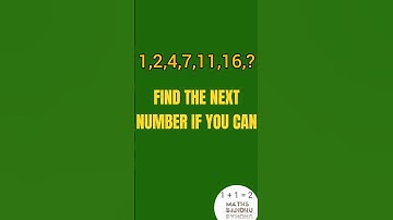 Find the next number in this sequence👆