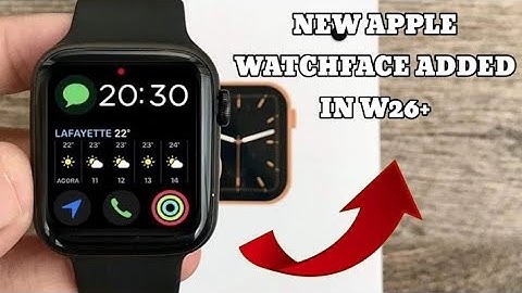 Found A New Watchface For W26+ Smartwatch//😍🤫 |100% WORKING TRICK |W26 SMART WATCH FACE CHANGE🔥🔥
