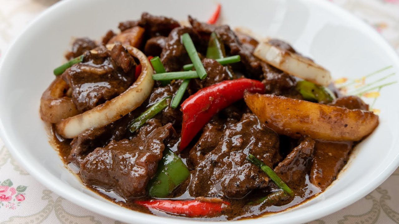 Daging Black Pepper Setia Ku Korbankan  Menu Raya 