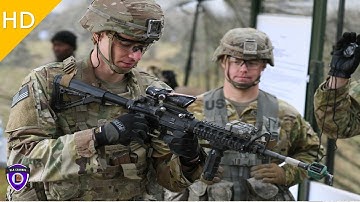 U.S. Soldiers Cavalry Regiment Perform Various During ESB/EIB In Action