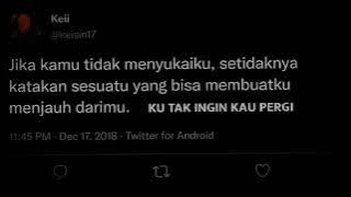 story' wa sad/menyendiri