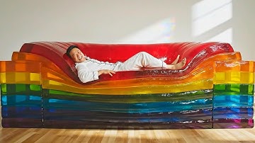 Which Jello Cube would you jump into? 🌈 | ASMR Dynamic Visualization