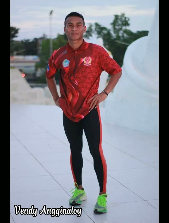 VIRAL!!! Pelari Tercepat Asal Sulut Vendy Angginaloy | Pecakan Record 10,52detik Lari 100meter